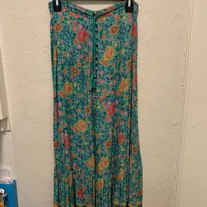 Spell Byron Bay Floral Maxi Skirt